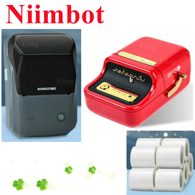 Niimbot-޴ ڵ   ̴ ڵ   B1 B21, QR ڵ ƼĿ  ÷  Ŀ ̺ ±